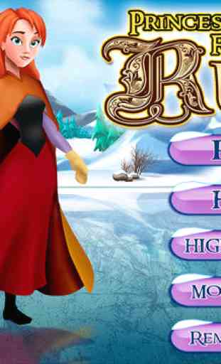 Princess Frozen Runner : Free Jump, Slide, Crash and Fall Running Game 3