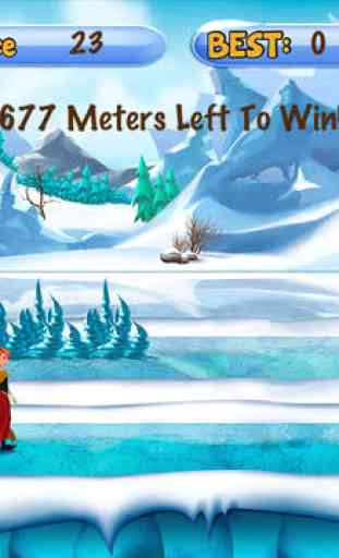 Princess Frozen Runner : Free Jump, Slide, Crash and Fall Running Game 4