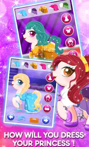 Princess Pony Dress Up & MakeOver Games - My Little Pets Equestrian Girls 2