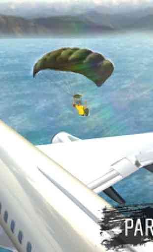 Prisoner Escape Police Airplane - Prison breakout mission in criminal transporter aircraft game 4