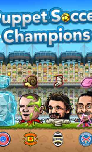 Puppet Soccer Champions - Football League of the big head Marionette stars and players 3