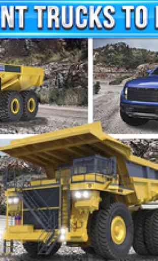 Quarry Driver Parking Game - Real Mining Monster Truck Car Driving Test Park Sim Racing Games 2