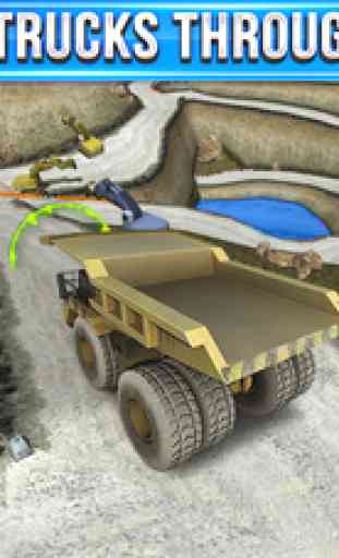 Quarry Driver Parking Game - Real Mining Monster Truck Car Driving Test Park Sim Racing Games 3