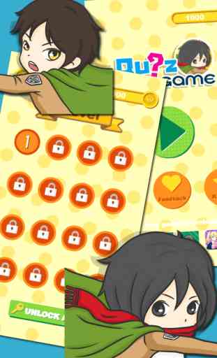 Quiz Game for Attack on Titan version - Best Manga Japan Quiz Game 4