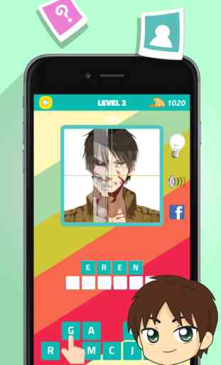 Quiz Word Fan of Attack on Titan Edition - Best Manga Trivia Game Free 1