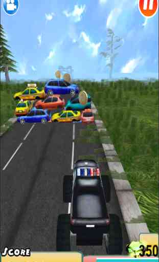 Real Crazy 3D Monster Truck Run: Extreme Offroad Highway Legends- Free Racing Game 4