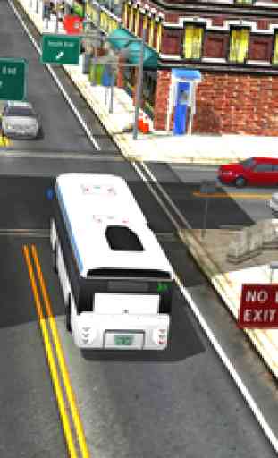Real Modern city Bus driving simulator 3d 2016 - transport passengers through real city traffic 2