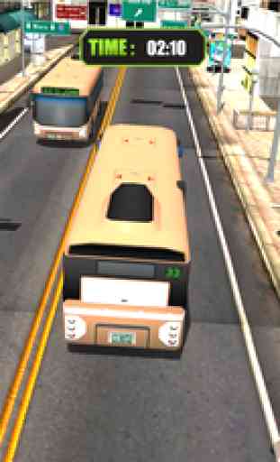 Real Modern city Bus driving simulator 3d 2016 - transport passengers through real city traffic 3