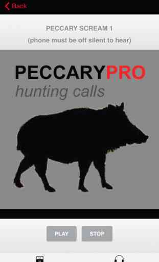 REAL Peccary Calls and Peccary Sounds for Hunting - (ad free) BLUETOOTH COMPATIBLE 4