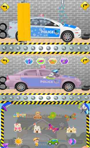 Police Car Wash Salon Cleaning & Washing Simulator 1