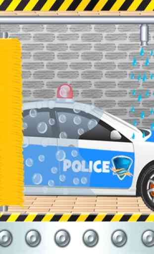 Police Car Wash Salon Cleaning & Washing Simulator 3
