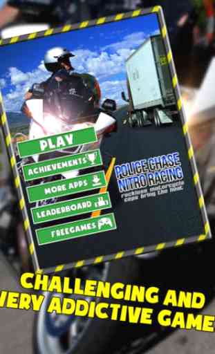 Police Chase Nitro Racing: Reckless Motorcycle Cops Bring the Heat 3