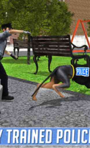 Police Dog Criminal Chase Sim-ulator 3