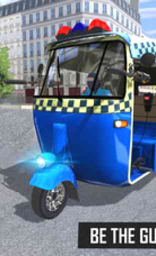 Police Tuk Tuk: Auto Rickshaw Driving Simulator 1