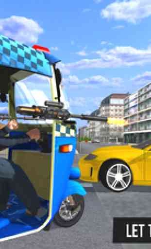 Police Tuk Tuk: Auto Rickshaw Driving Simulator 2