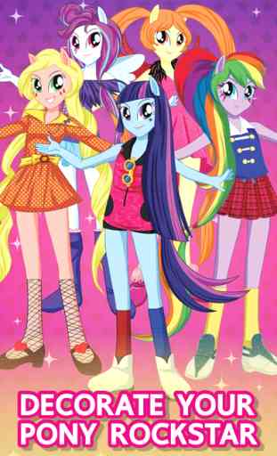 Pony Girl Characters For My Little Equestria Kids 2