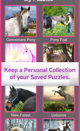 Pony Puzzles- cute jigsaw puzzles for Kids of All Ages 3
