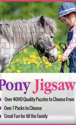 Pony Puzzles- cute jigsaw puzzles for Kids of All Ages 4