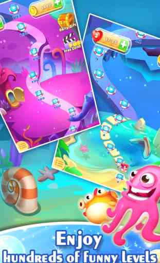 Pop Mermaid 2- Bubble shooter about fiends diving 2