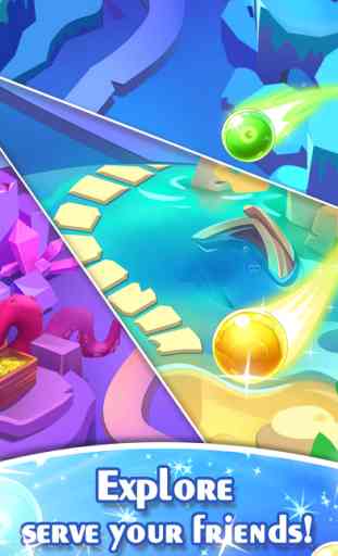 Pop Mermaid 2- Bubble shooter about fiends diving 4