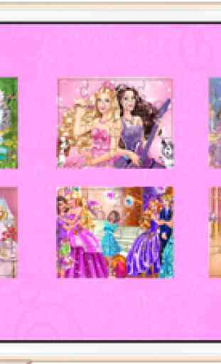 Princess Cartoon Jigsaw Puzzle Games for Kids and Toddlers Free 2