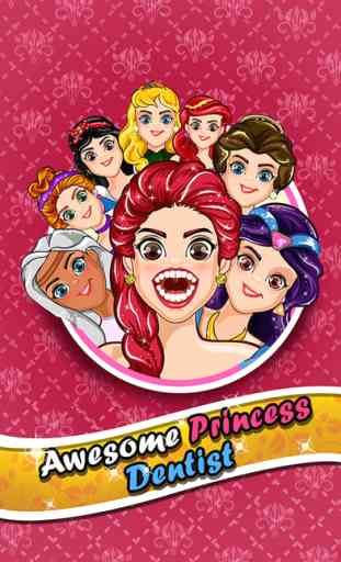 Princess Dentist Salon Doctor Girls Kids Games 2