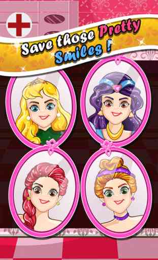 Princess Dentist Salon Doctor Girls Kids Games 3