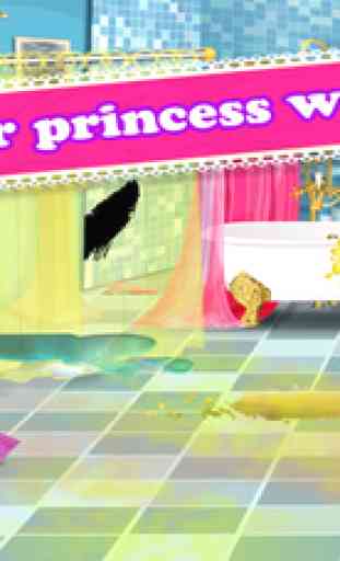 Princess Doll House Cleanup - Room Cleaning 2