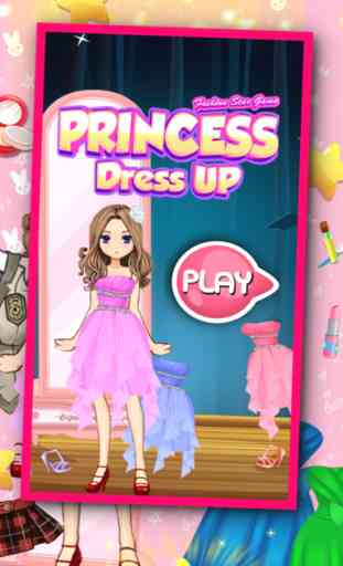 Princess Dress up Fashion Party Hair and Salon 1