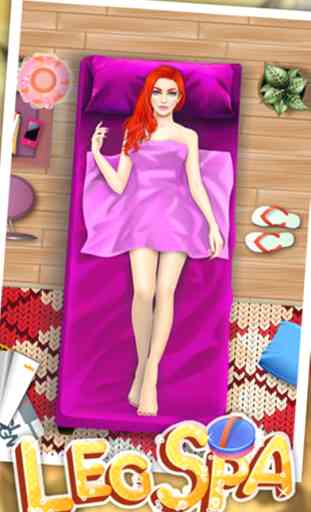 Princess Leg SPA - girl games 1