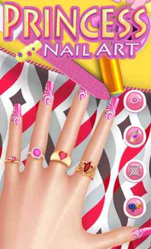 Princess Nail  Art Salon Games For Kids 1