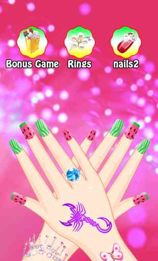 Princess Nails Spa Salon - Beauty fashion art girls games 2