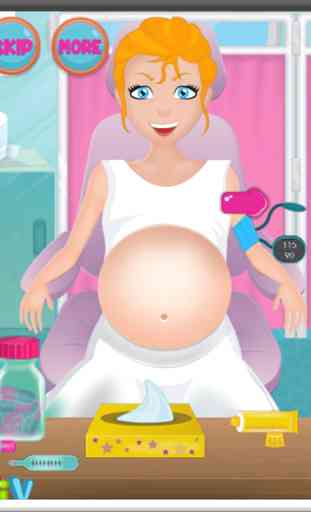 Princess Pregnant Emergency Ambulance - maternity games for girls 3