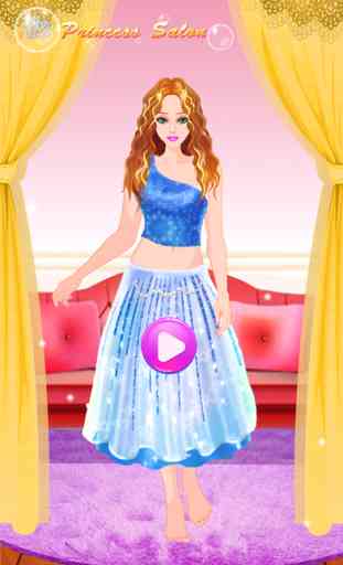 Princess Salon: Halloween Makeup and Dress Up Princess Salon Game 1