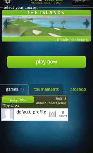 Pro-Rated Mobile Golf Tour 1