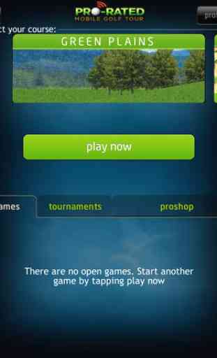 Pro-Rated Mobile Golf Tour 2
