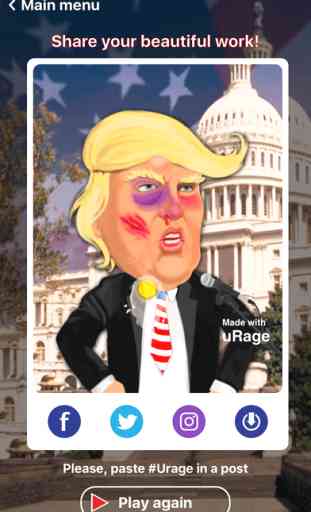 Punch Donald Trump - uRage 2