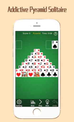Pyramid Solitaire App - Go Snap Cards Up Now 4