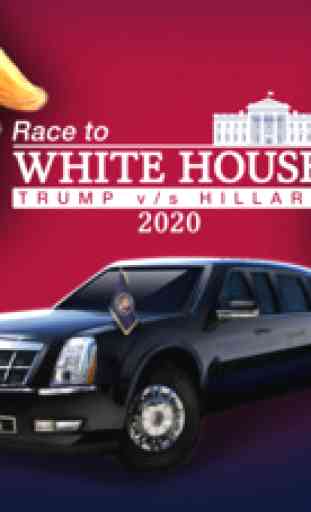 Race to White House - 2020 - Trump vs Hillary 1