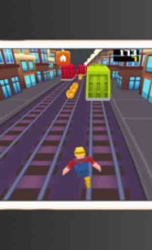 Railway Runner 8 bit 3
