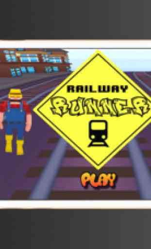 Railway Runner 8 bit 4