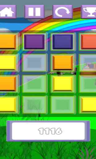Rainbow Tiles Match 4