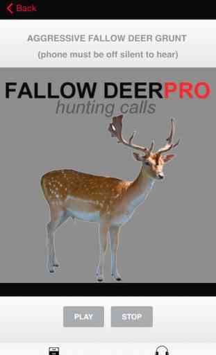 REAL Fallow Deer Calls - Deer Grunt & Deer Bark - BLUETOOTH COMPATIBLE 2