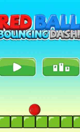 Red Ball Bouncing Dash! - Don't Touch the Spikes 1