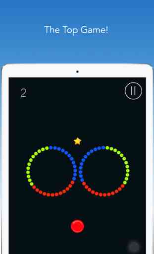 Rolling Circle Jump - Swap & change color of GyroSphere to go cross wheel of color dots 3