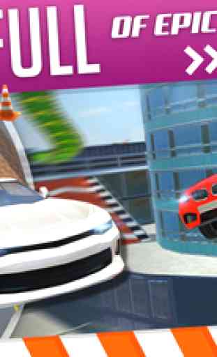 Roof Jumping 3 Stunt Driver Parking Simulator an Extreme Real Car Racing Game 3