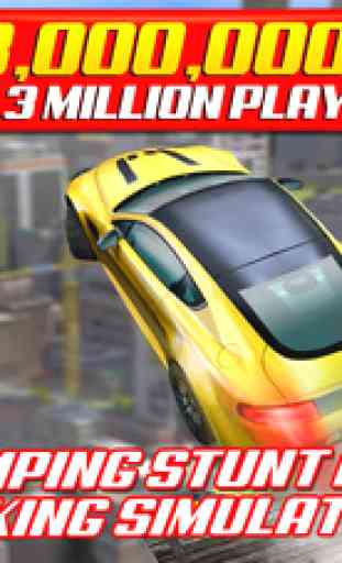 Roof Jumping Stunt Driving Parking Simulator - Real Car Racing Test Sim Run Race Games 1