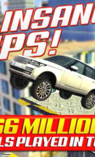 Roof Jumping Stunt Driving Parking Simulator - Real Car Racing Test Sim Run Race Games 3