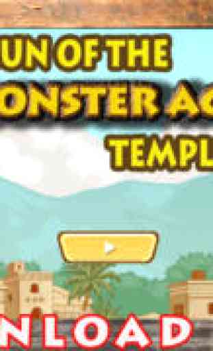 Run and Jump of the Monster Age Temple - Free running games 1