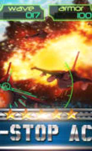 S3 Deadly fighter Jet Battle : Extreme Military War planes ( f-16,f-18,f-22 ) 3D dogfight Attack 4